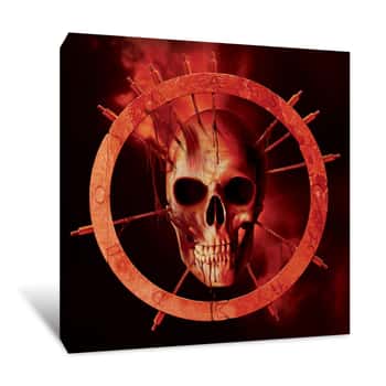 Image of Blood Ring Canvas Print