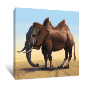 Image of Camelephant Canvas Print