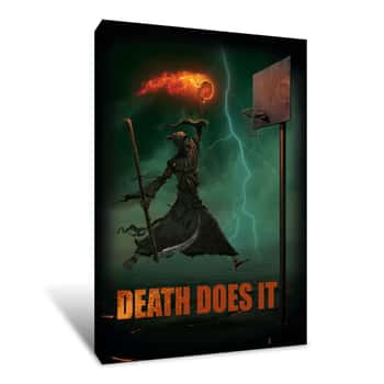 Image of Death Does It Canvas Print
