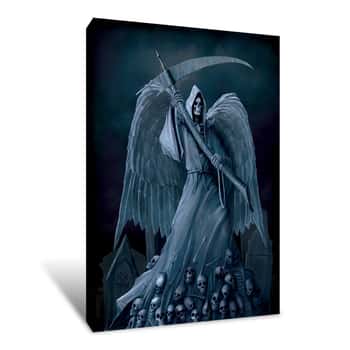 Image of Death on a Hold Canvas Print