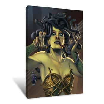 Image of Medusa Canvas Print