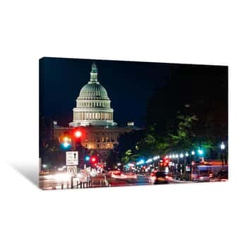 Image of Capitol Building 4 Canvas Print