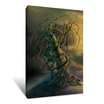 Image of Tree Dragon Canvas Print