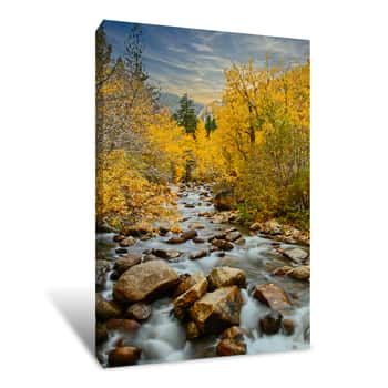 Image of Fall in the Sierras Hope Valley Canvas Print
