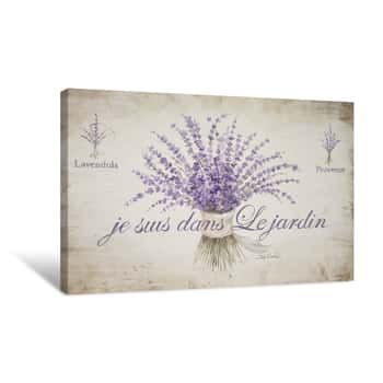 Image of French Lavender Canvas Print