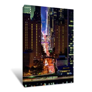 Image of 42nd Street Canvas Print