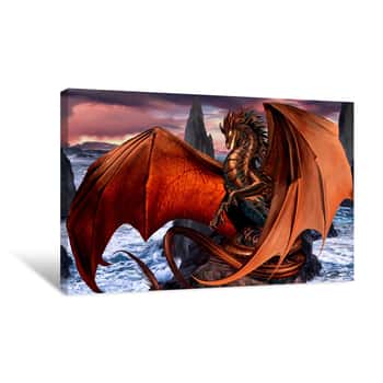 Image of Coppervein Canvas Print
