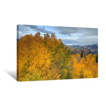 Image of Autumn at McClure Pass Canvas Print