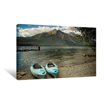 Image of Grab a Paddle Canvas Print