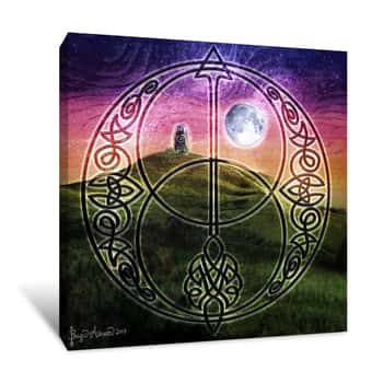 Image of Celtic Sacred Space Canvas Print