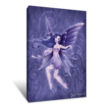 Image of Fairy Sprite Windy Canvas Print