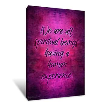 Image of Human Experience Canvas Print