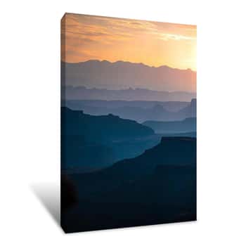 Image of Canyon Layers Canvas Print