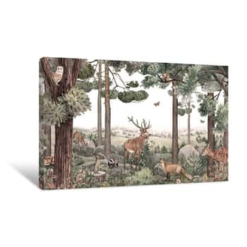 Image of Forest Jive Canvas Print