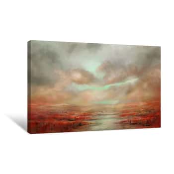 Image of The Red Coast Artwork Canvas Print