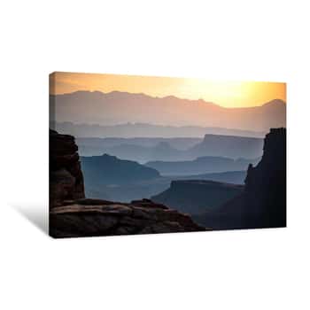 Image of Canyonland Sunrise Canvas Print