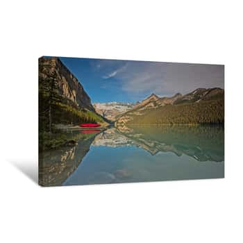 Image of Lake Louise Sunrise Canvas Print