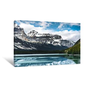 Image of Chilly Lake Canvas Print