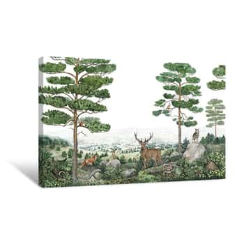 Image of Forest Vista Canvas Print