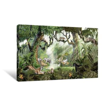 Image of Jungle Cats Canvas Print