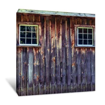 Image of Worn Side of Barn 2 Canvas Print
