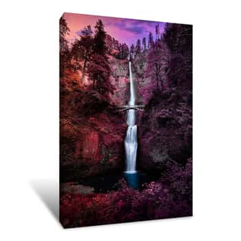 Image of Colorful Falls Canvas Print