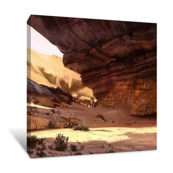 Image of Desert 1 Canvas Print