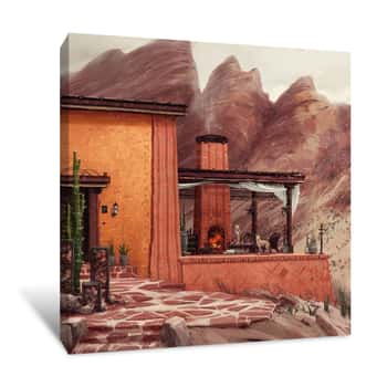 Image of Desert 4 Canvas Print
