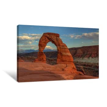Image of Delicate Arch     Canvas Print