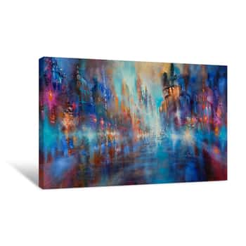 Image of Into the Light Artwork Canvas Print