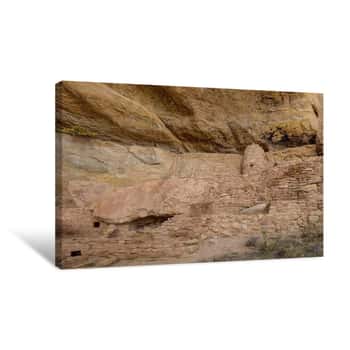 Image of Life as a Cliff Dweller 1 Canvas Print