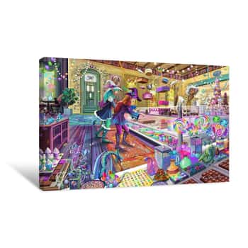 Image of Glimmerstone Bakery Canvas Print