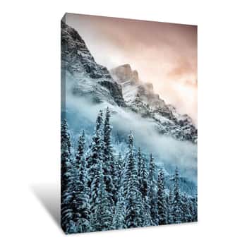 Image of Fire and Ice Canvas Print