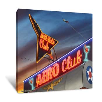 Image of Aero Club Canvas Print
