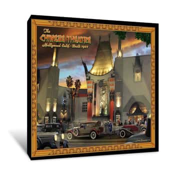 Image of Chinese Theatre Canvas Print