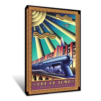 Image of Out of Town Canvas Print