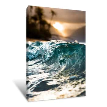 Image of Glassy Wave Canvas Print