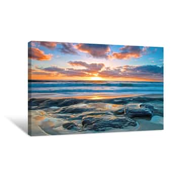 Image of Sunset Reflections Canvas Print