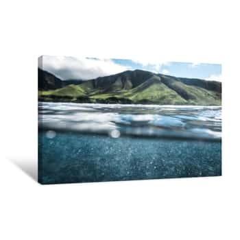 Image of Land and Sea Canvas Print