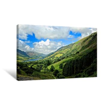 Image of Tal-y-lyn Valley, Wales Canvas Print