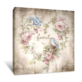 Image of Family Sign Canvas Print