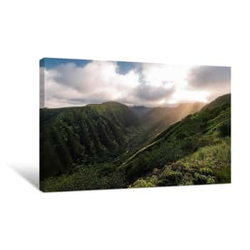 Image of Light in the Valley Canvas Print