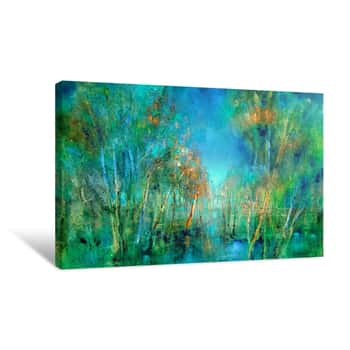 Image of Blinded by the Green Forest Canvas Print