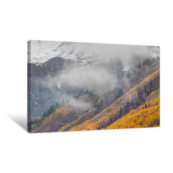 Image of The Unveiling of Autumn Majesty Canvas Print