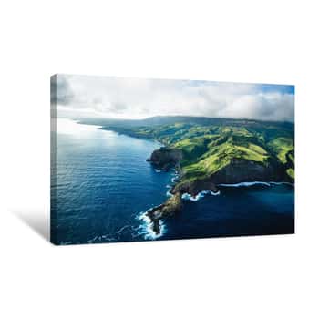 Image of Maui Land & Sea Canvas Print