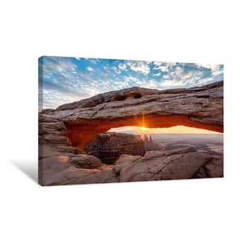 Image of Mesa at Sunrise Canvas Print