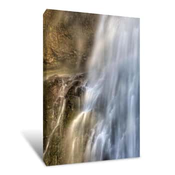 Image of Waterfalls in Sunlight Canvas Print