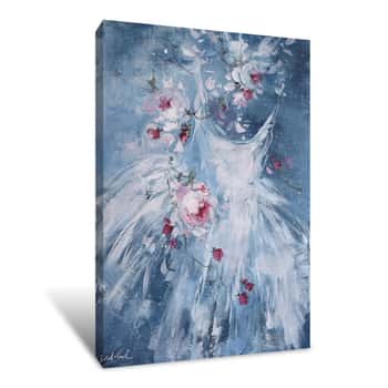 Image of In Blue Canvas Print