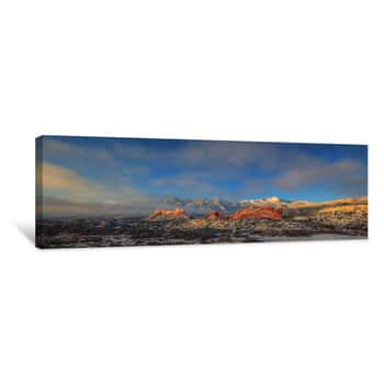 Image of Morning Glory At Garden of the Gods Canvas Print