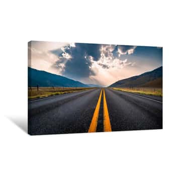 Image of Open Road Canvas Print